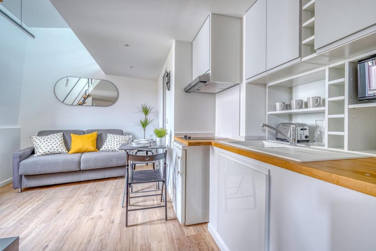 Studio Mezzanine 3-4 Pers Tout Equipe Wifi Apartment Montreuil  Ngoại thất bức ảnh
